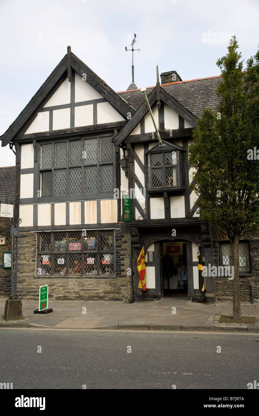 The Owain Glyndwr centre in Machynlleth, North Wales Stock Photo Alamy