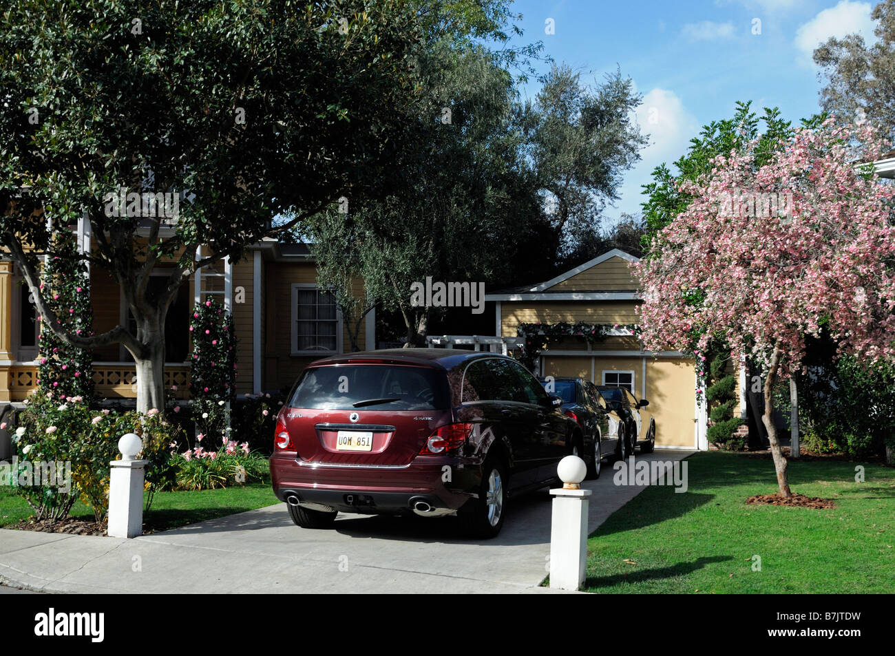 Desperate Housewives 4349 wisteria lane movie film set universal studios  hollywood tour los angeles california television show Stock Photo - Alamy