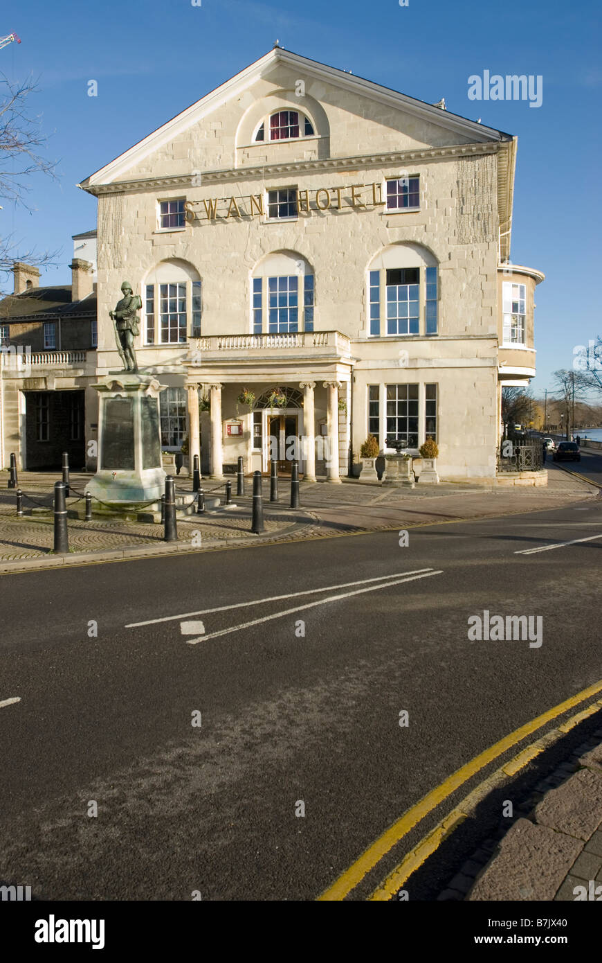 The swan hotel bedford bedfordshire uk stock photo alamy