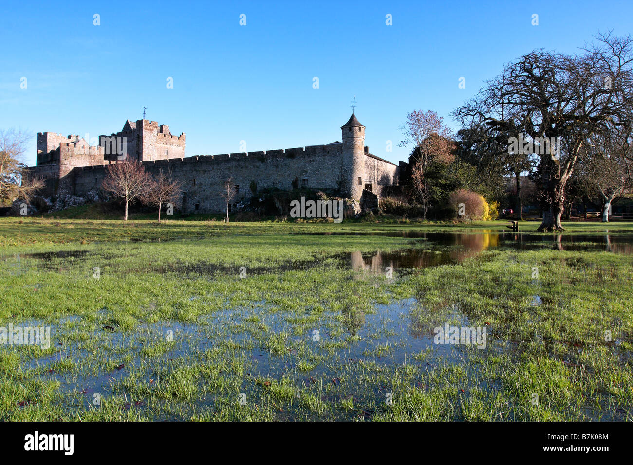Castle in Cahir County Tipperary Stock Photo