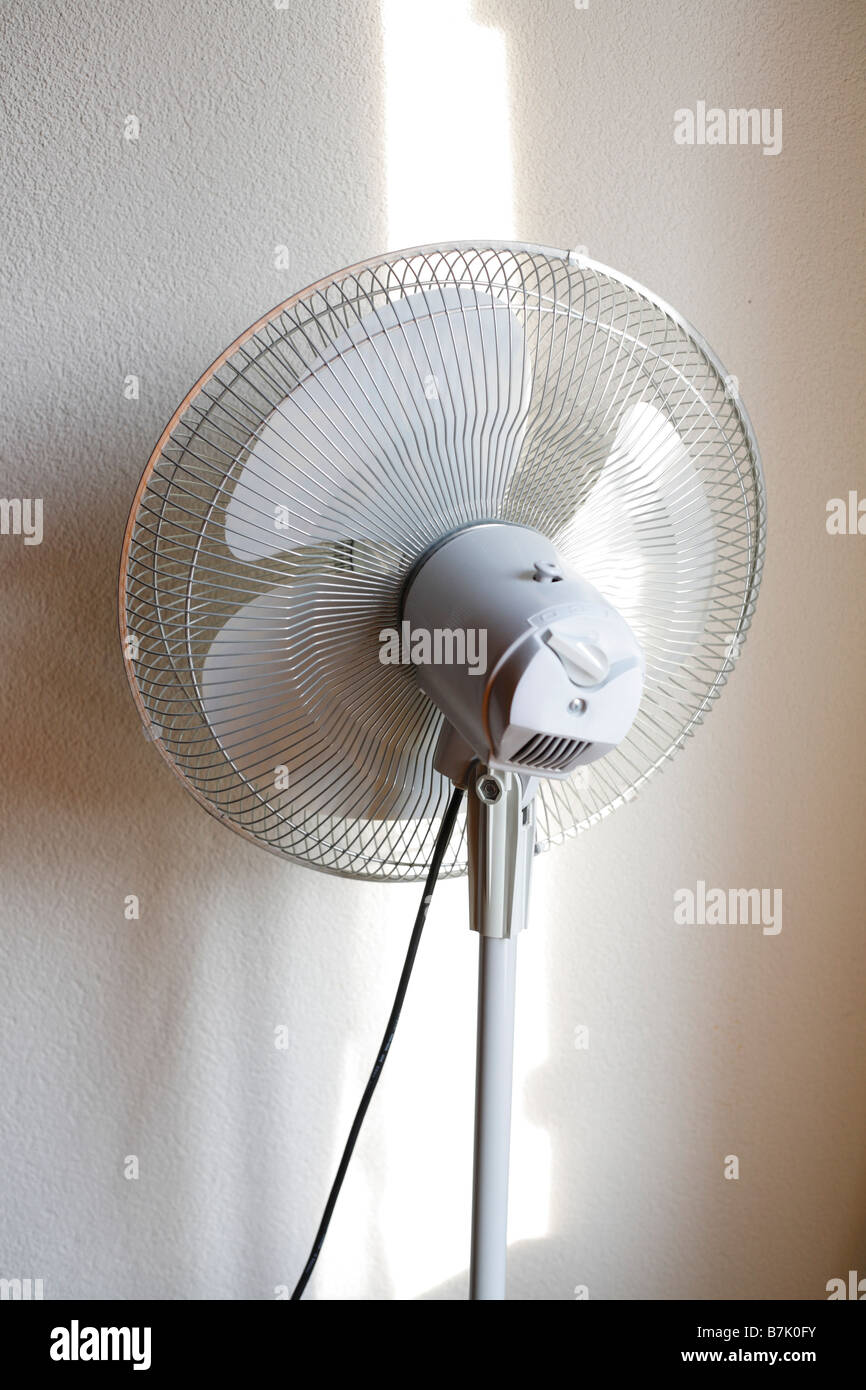 Home electric fan Stock Photo