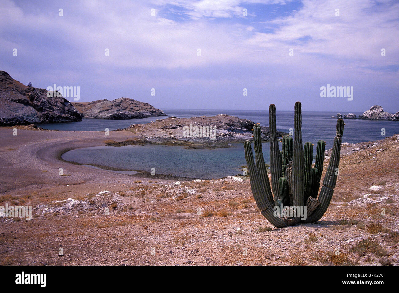 Midriff Islands Sea of Cortez Mexico Stock Photo