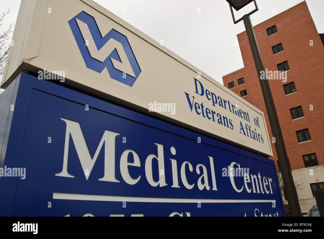 V.A. Medial Center Stock Photo