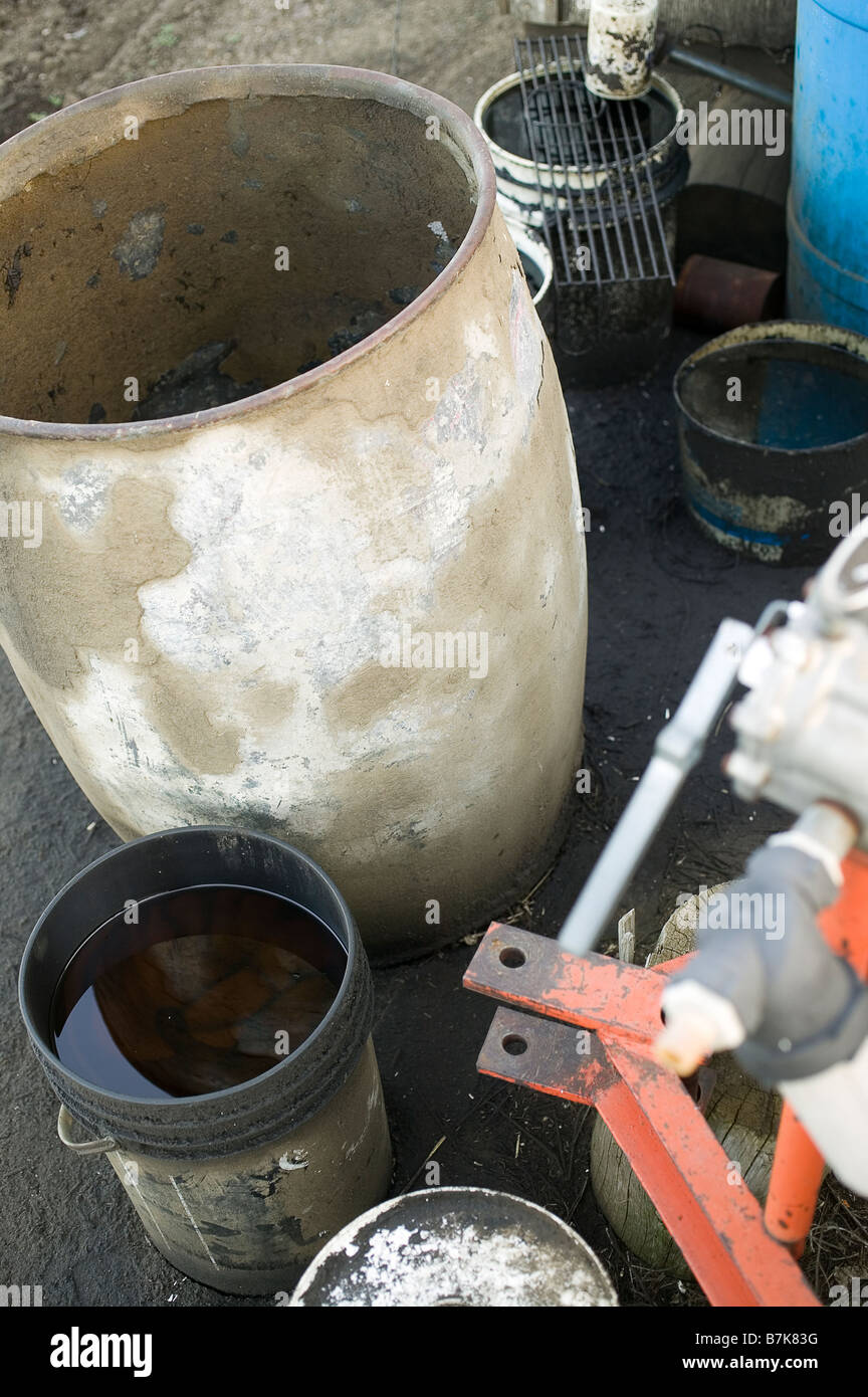 Empty oil drum hires stock photography and images Alamy
