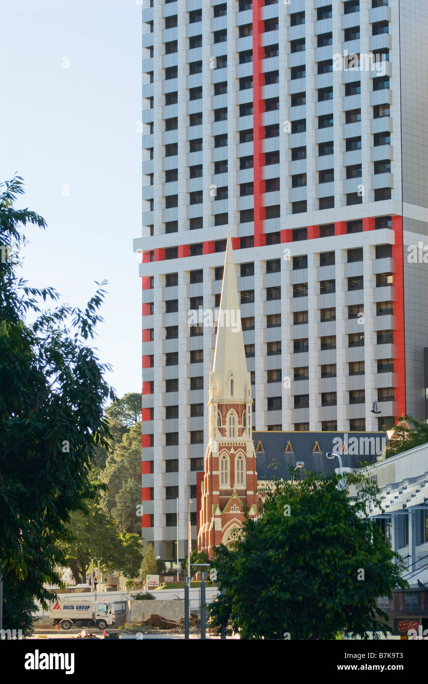 Ann Street Presbbyterian Church, Brisbane, Queensland, Australia Stock Photo