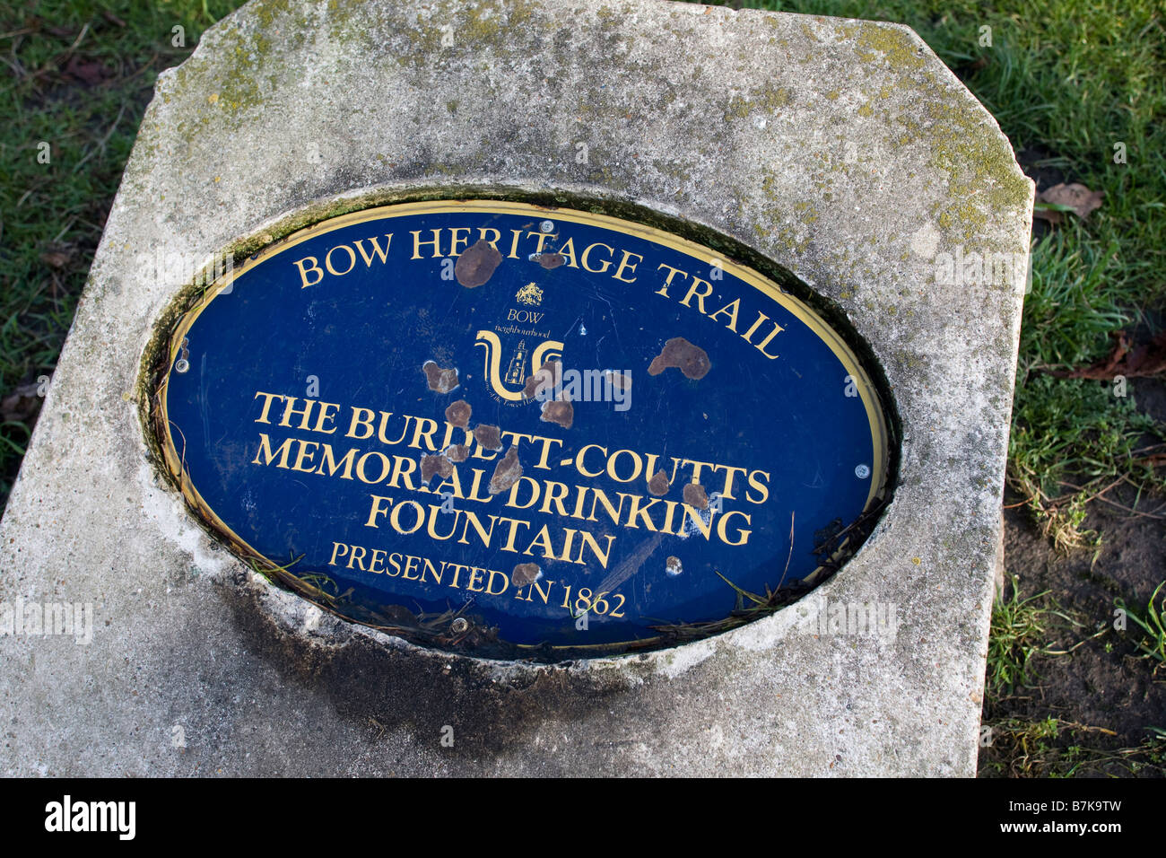The BurdettCoutts Memorial Drinking Fountain in Victoria Park, Tower