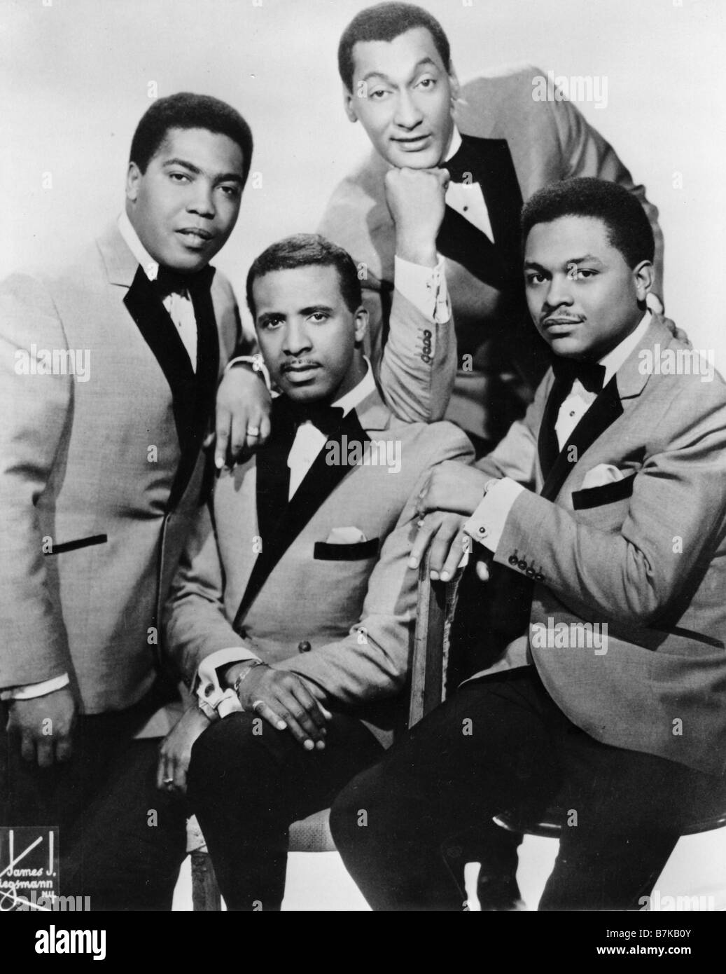 THE FOUR TOPS US vocal group Stock Photo