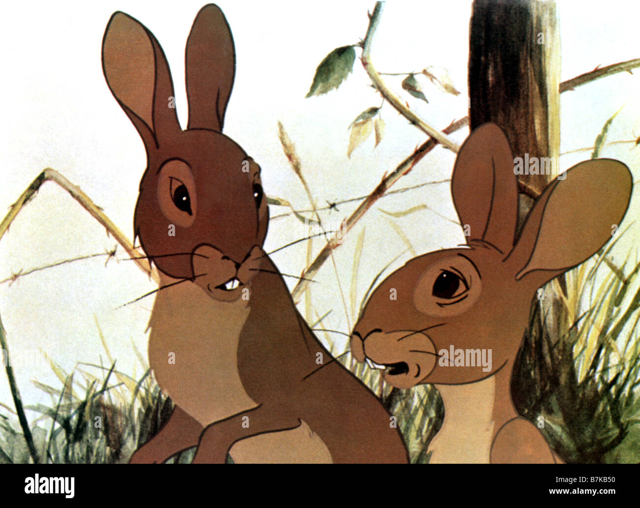 WATERSHIP DOWN 1978 Nepenthe film basewd on the novel by Richard Adams Stock Photo