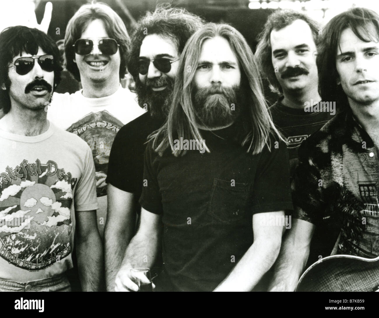 GRATEFUL DEAD  US rock group about 1974 Stock Photo