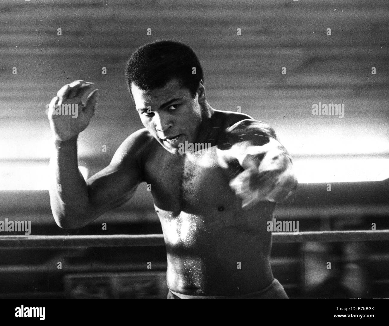 MUHAMMED ALI  US boxer in 1966 Stock Photo
