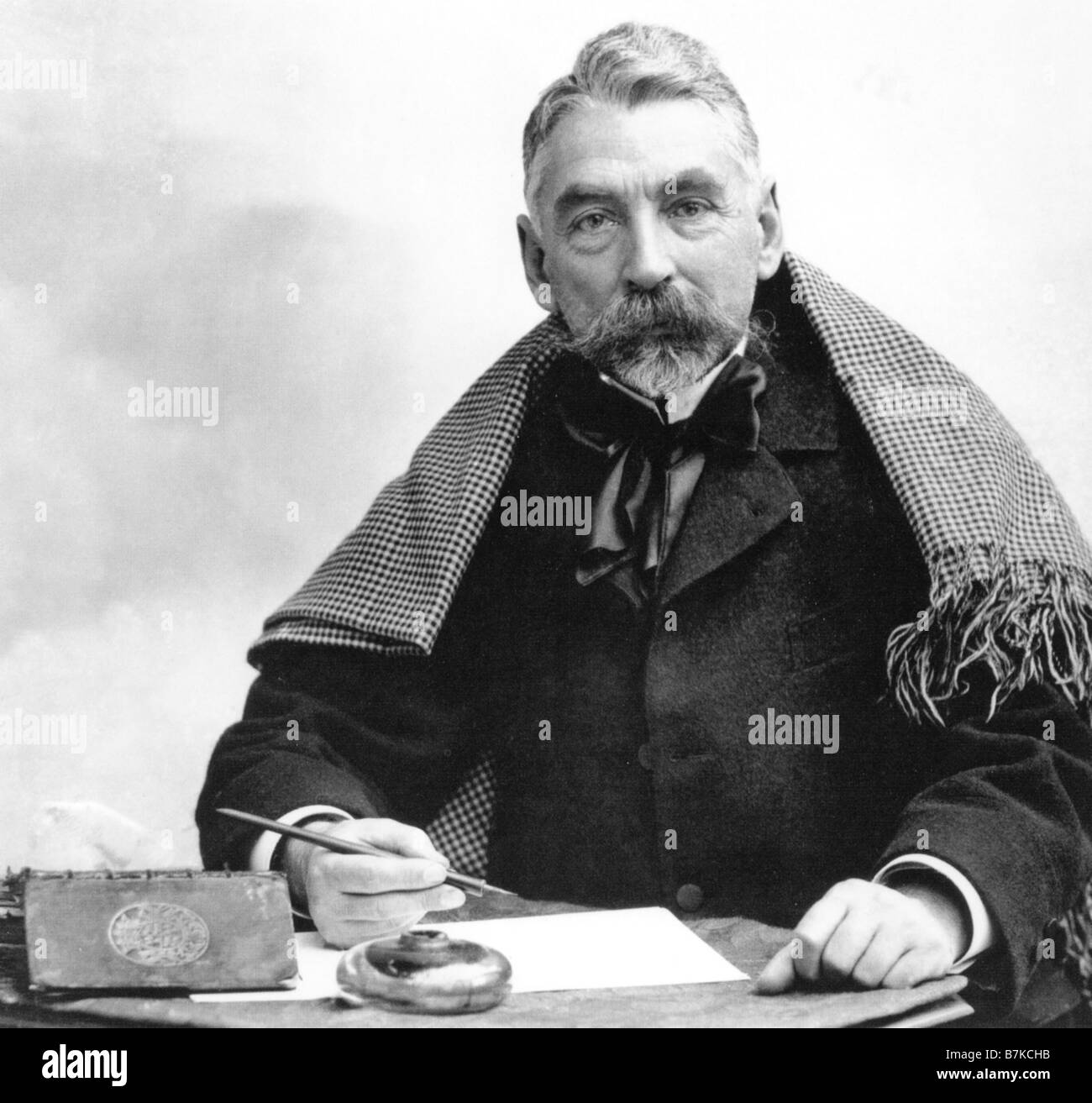 STEPHANE MALLARME French Symbolist poet 1842-1898 Stock Photo