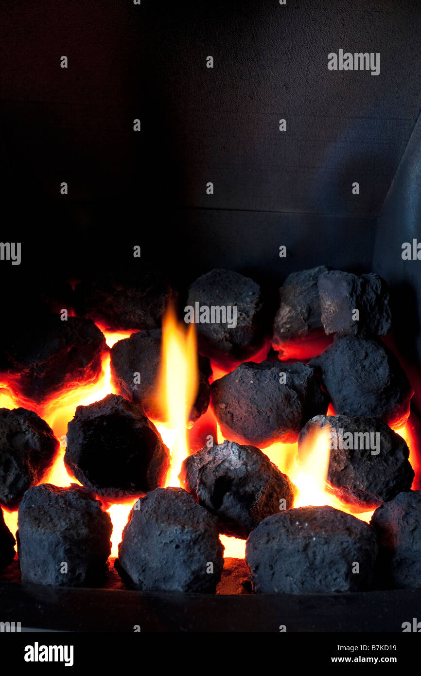 gas fire burning with artificial coals Stock Photo Alamy gas fire burning with artificial coals Stock Photo Alamy