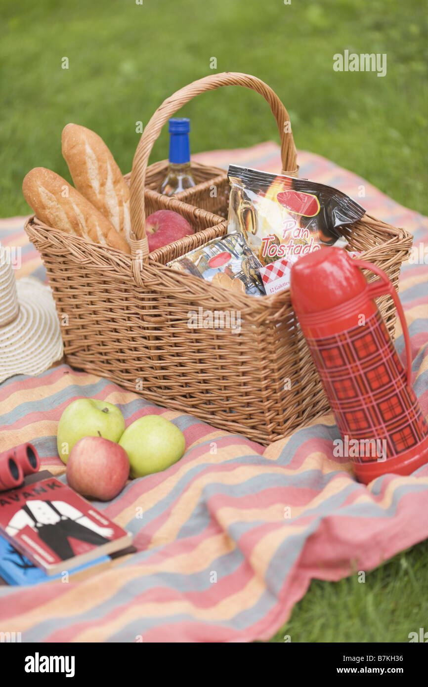 Picnicking Stock Photo