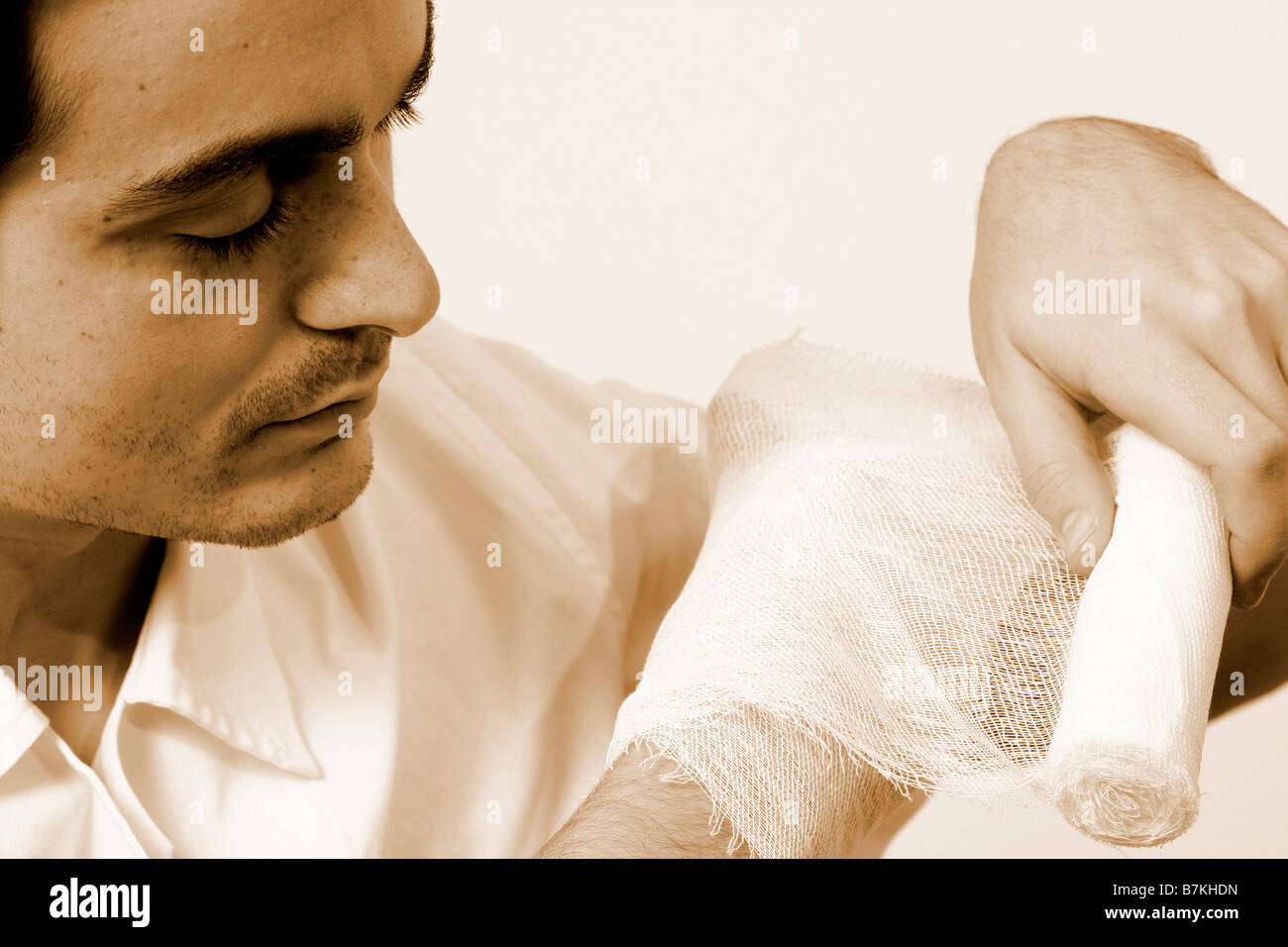 Professional young doctor at work Close up Stock Photo - Alamy