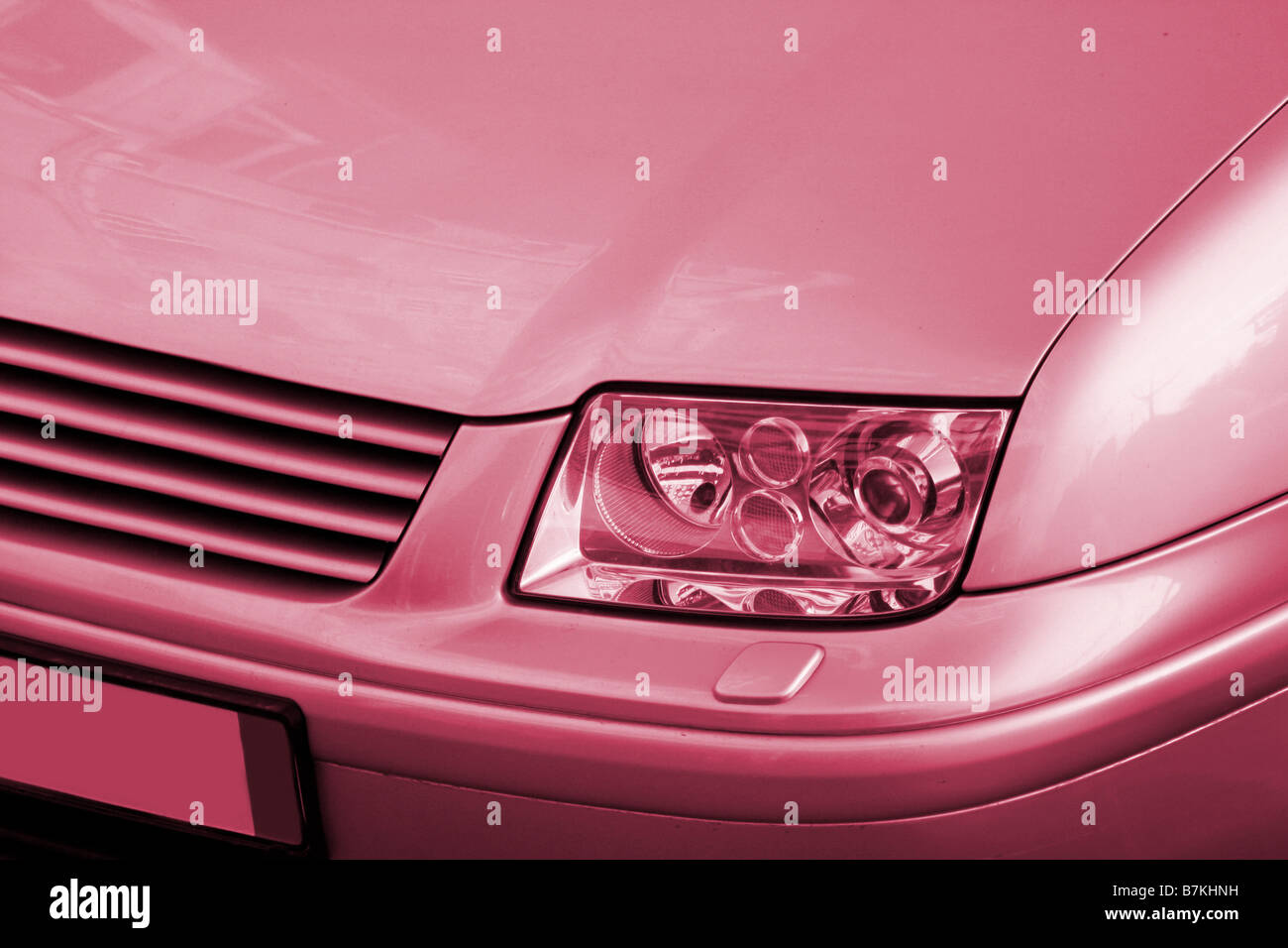 Closeup picture of a car view from the front Stock Photo Alamy