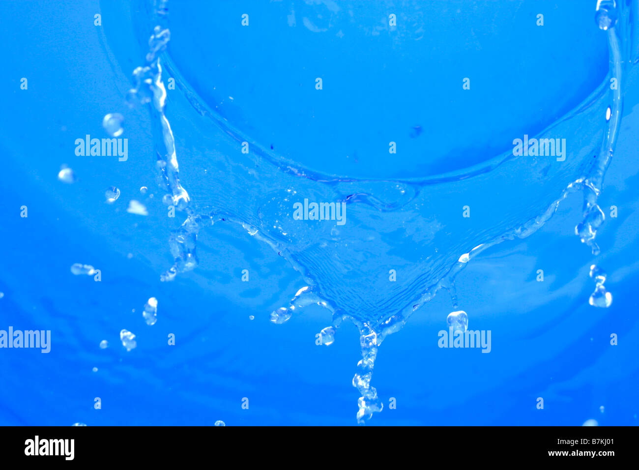 Macro image of water drops Stock Photo - Alamy