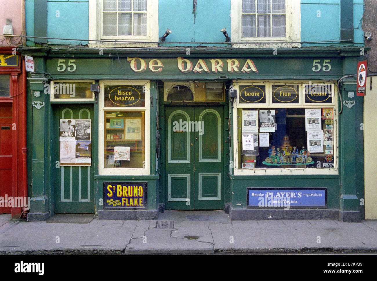 de Barra Irish music pub Ireland Stock Photo