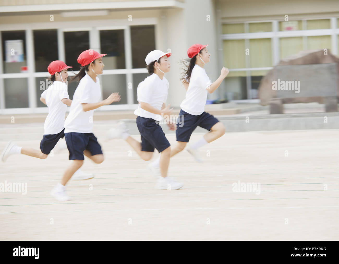 Short distance race Stock Photo Alamy