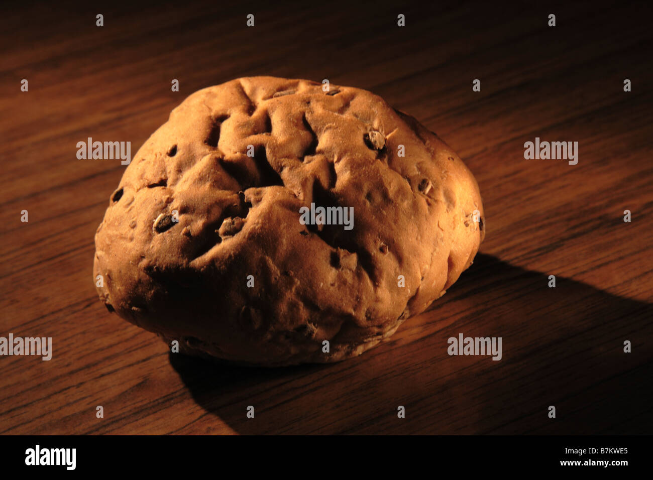 bap under warm yellow lighting Stock Photo