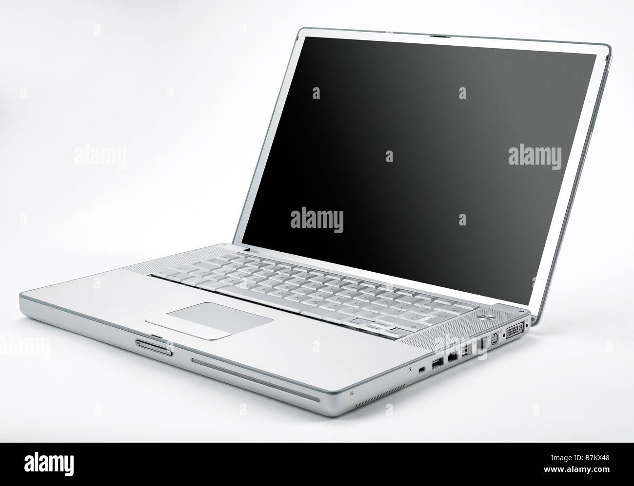 Silver laptop hi-res stock photography and images - Alamy