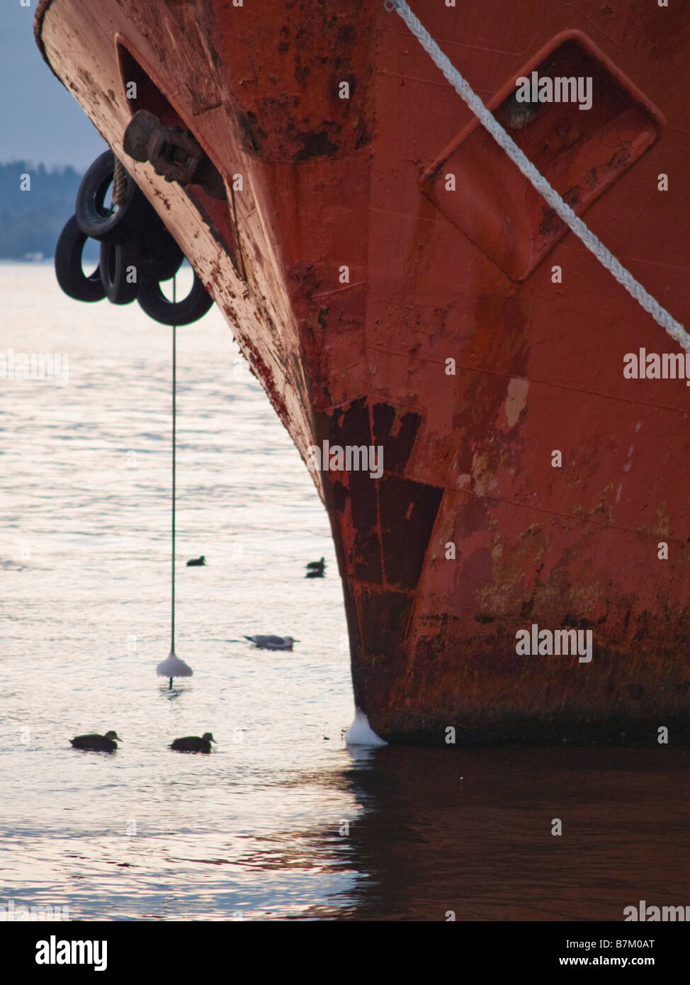 Anchored ship Halifax Harbour, Nova Scotia, Canada Stock Photo Alamy