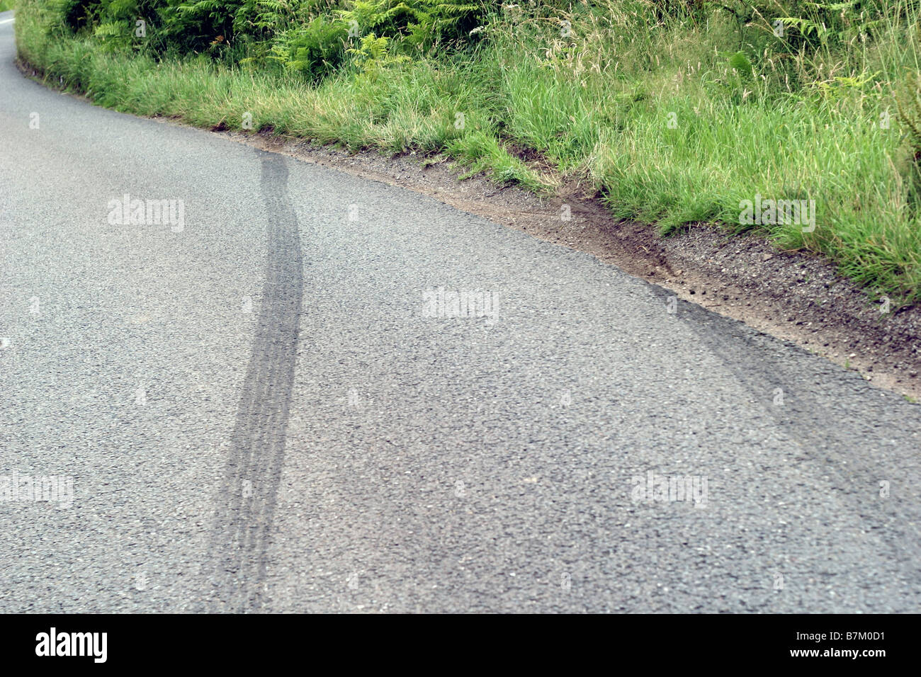 Skid marks car grass hires stock photography and images Alamy