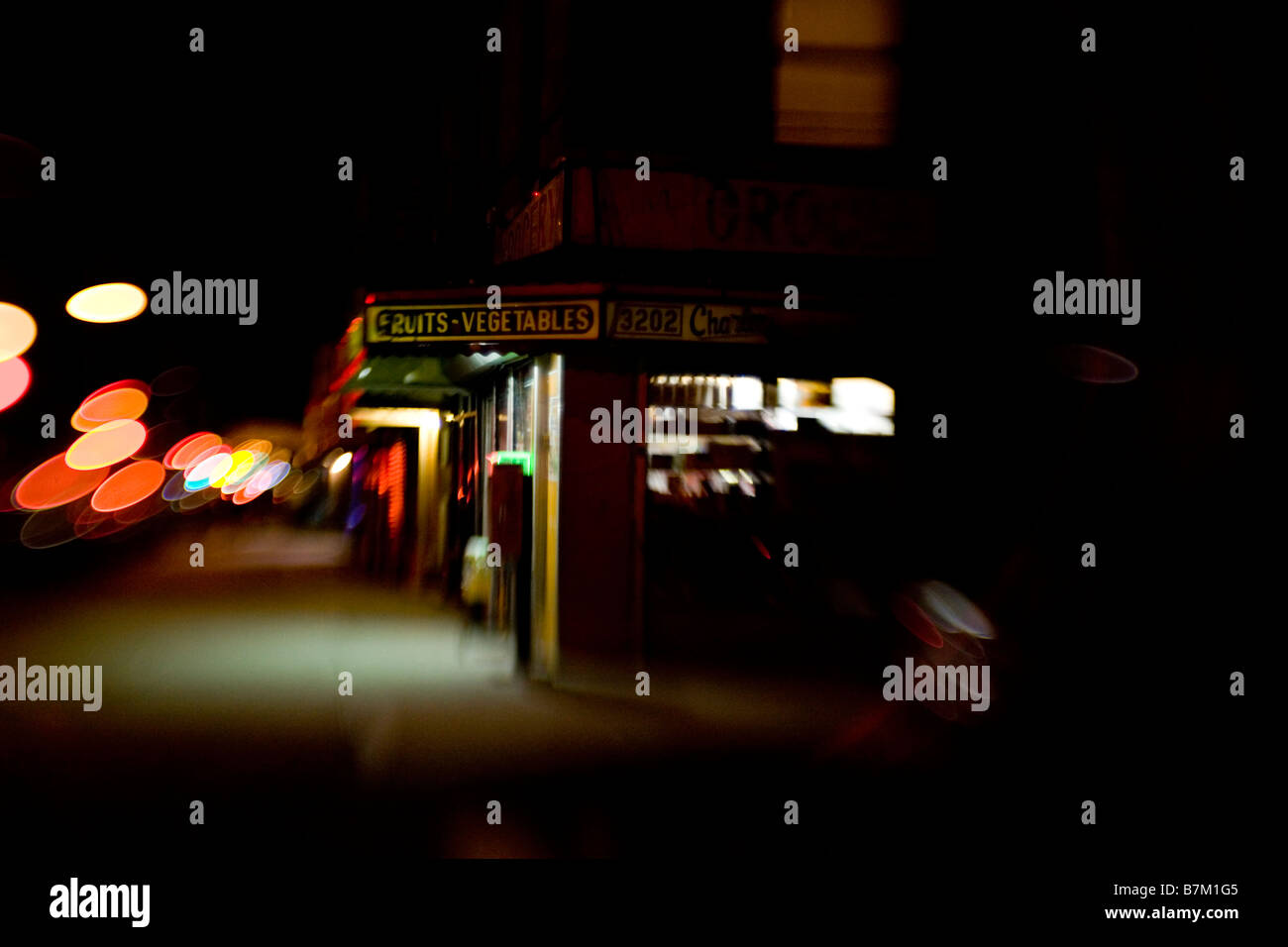 An old bodega in New York City Stock Photo