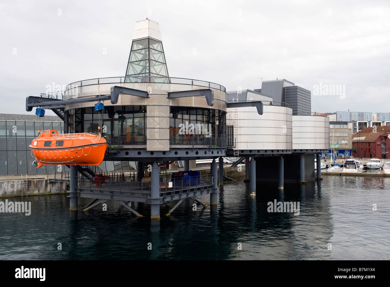 Norwegian Petroleum Museum, Stavanger, Norway. Stock Photo