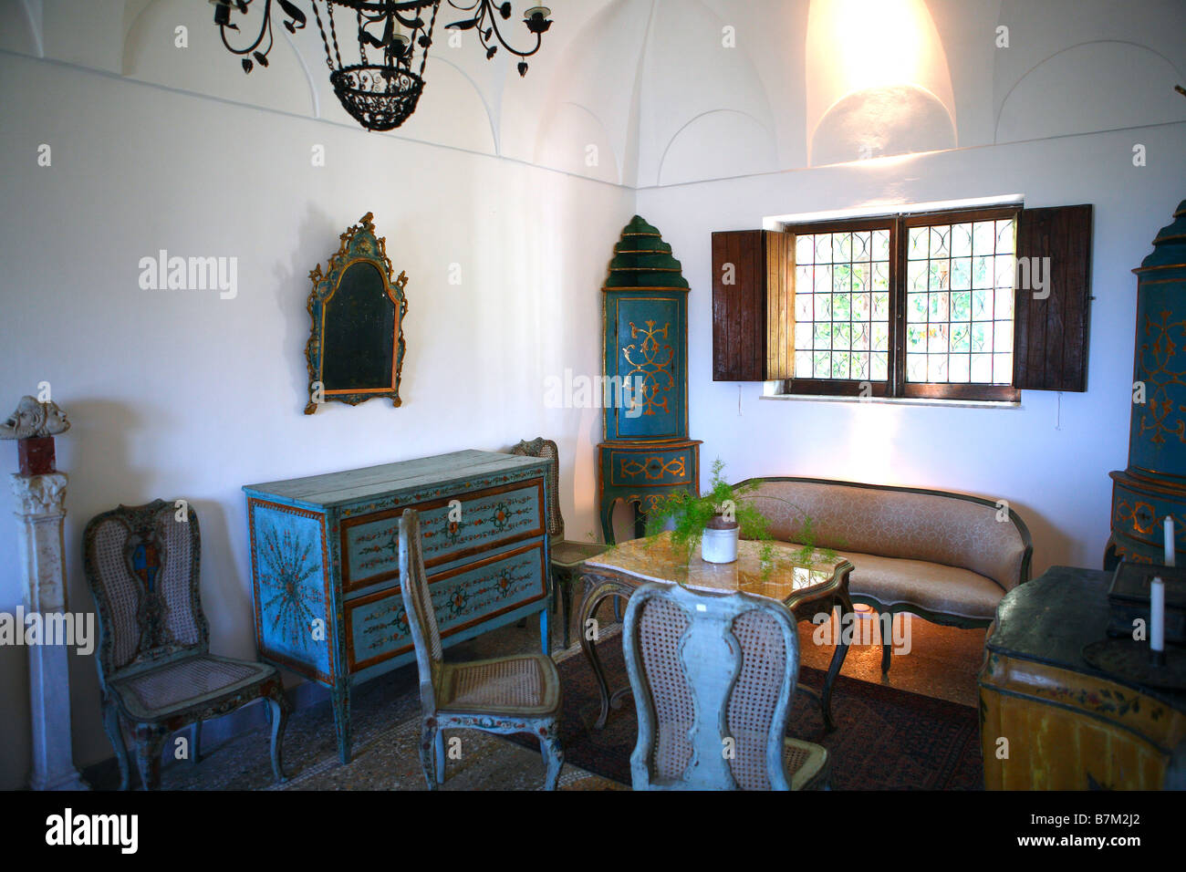 St Michele house of Dr Axel Munthe Stock Photo Alamy