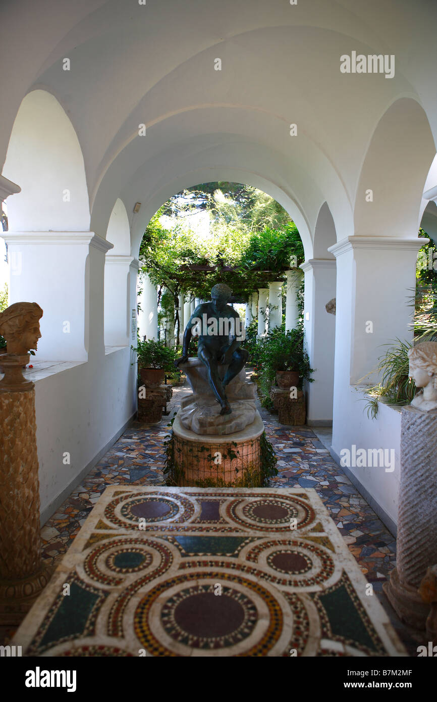 St Michele house of Dr Axel Munthe Stock Photo Alamy