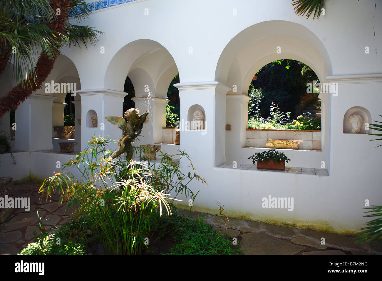 St Michele house of Dr Axel Munthe Stock Photo Alamy