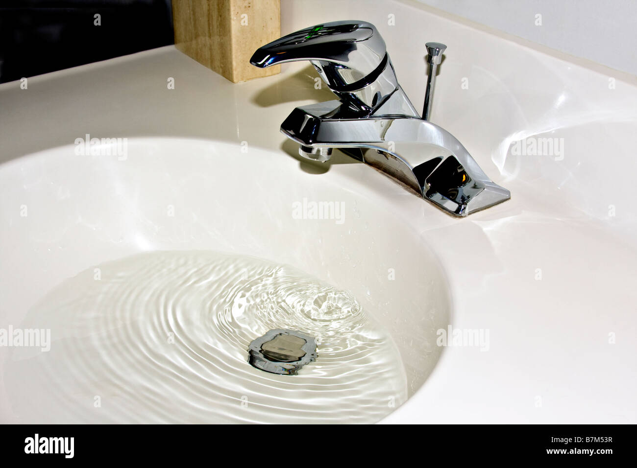 Bathroom Sink Dripping Stock Photo Alamy