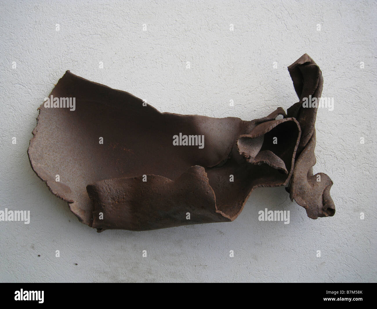 Piece of rusted metal Stock Photo - Alamy