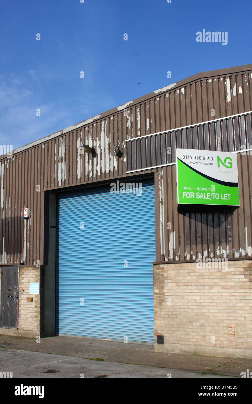Industrial unit sign hires stock photography and images Alamy