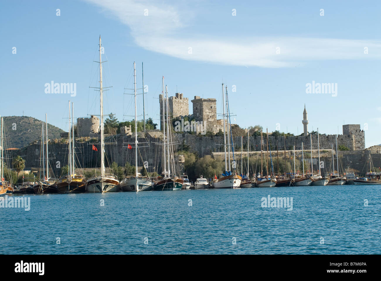 historical bodrum castle Stock Photo - Alamy