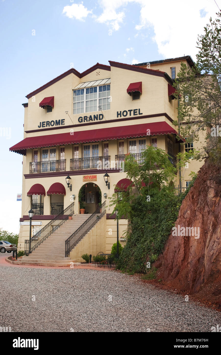 Jerome Grand Hotel Arizona USA Stock Photo Alamy