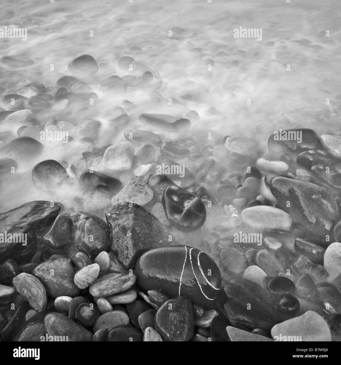 North sea pebbles Black and White Stock Photos & Images - Alamy