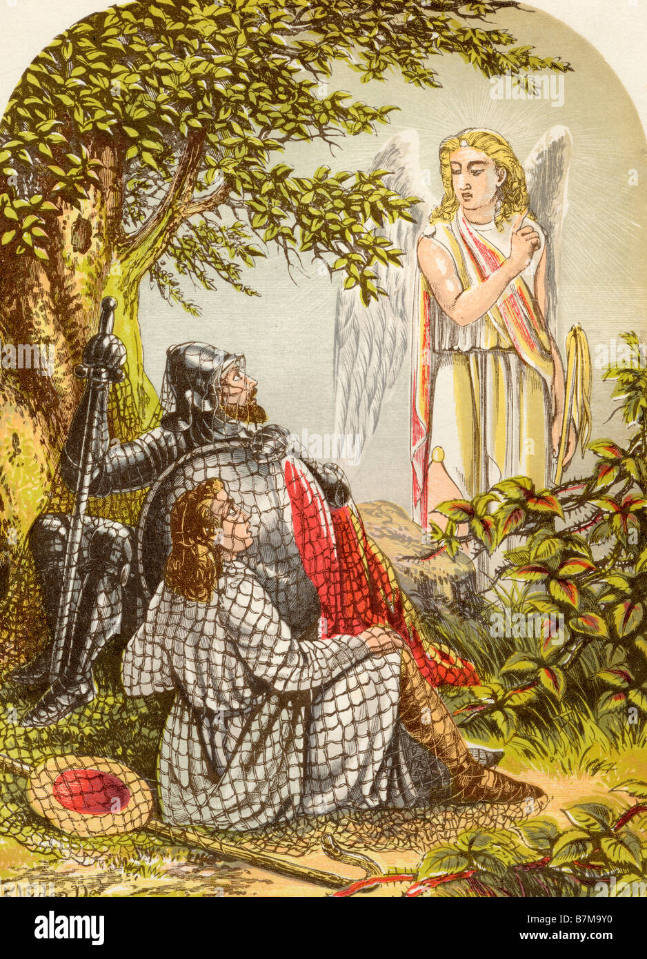Christian and Hopeful Caught in the Net From the book The Pilgrims