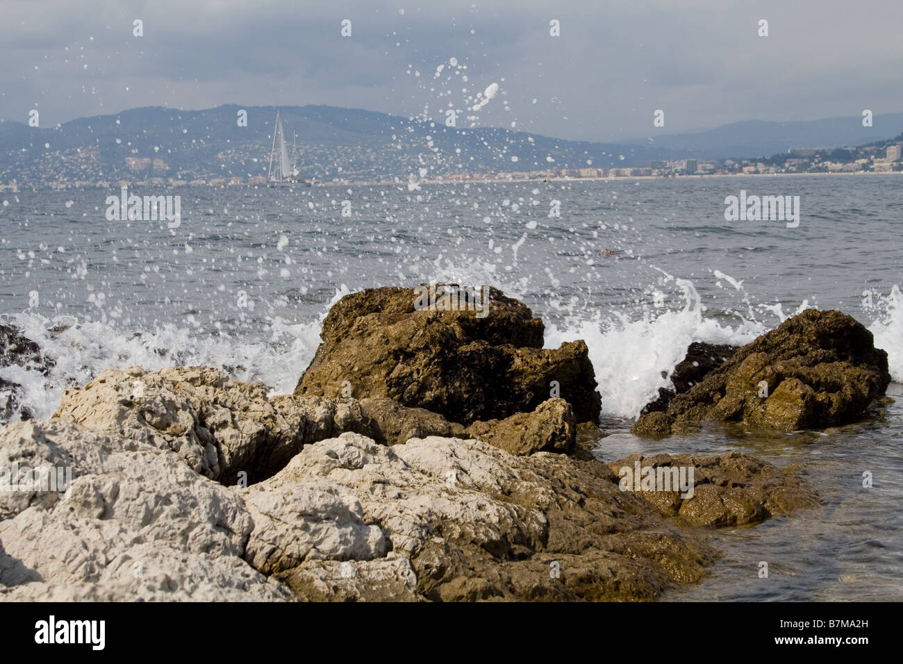 Mediterranean waves hi-res stock photography and images - Alamy