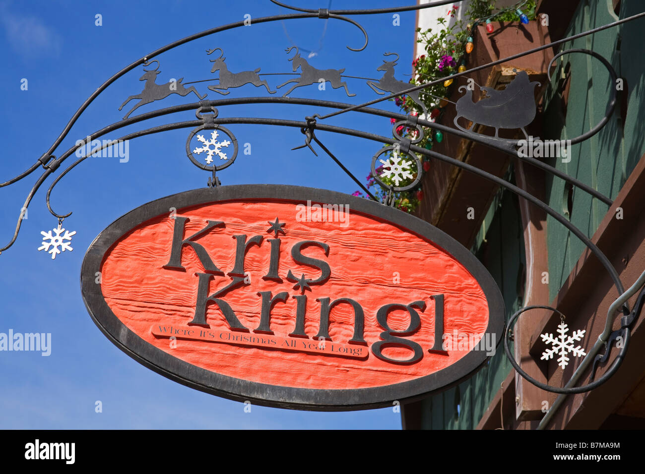 Kris Kringl Christmas Store Leavenworth Bavarian Village Washington