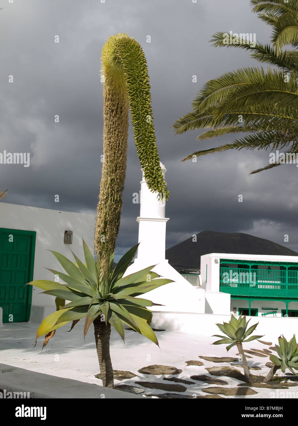 Museum of the farm labourer by local artist Cesar Manrique at San Bartolomé Lanzarote Canary Islands Stock Photo