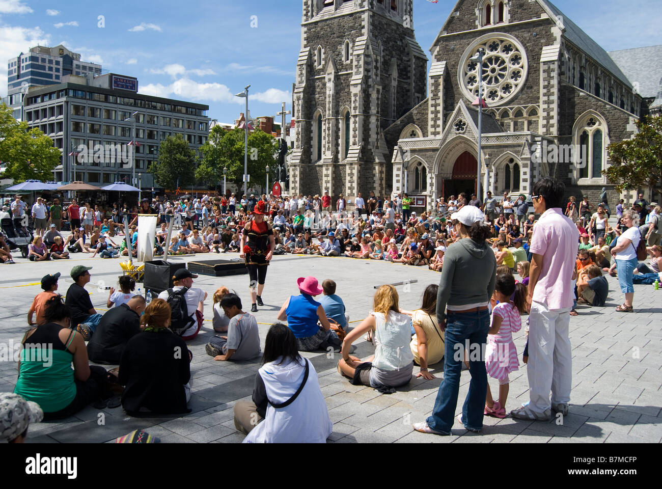 World buskers festival christchurch hi-res stock photography and 