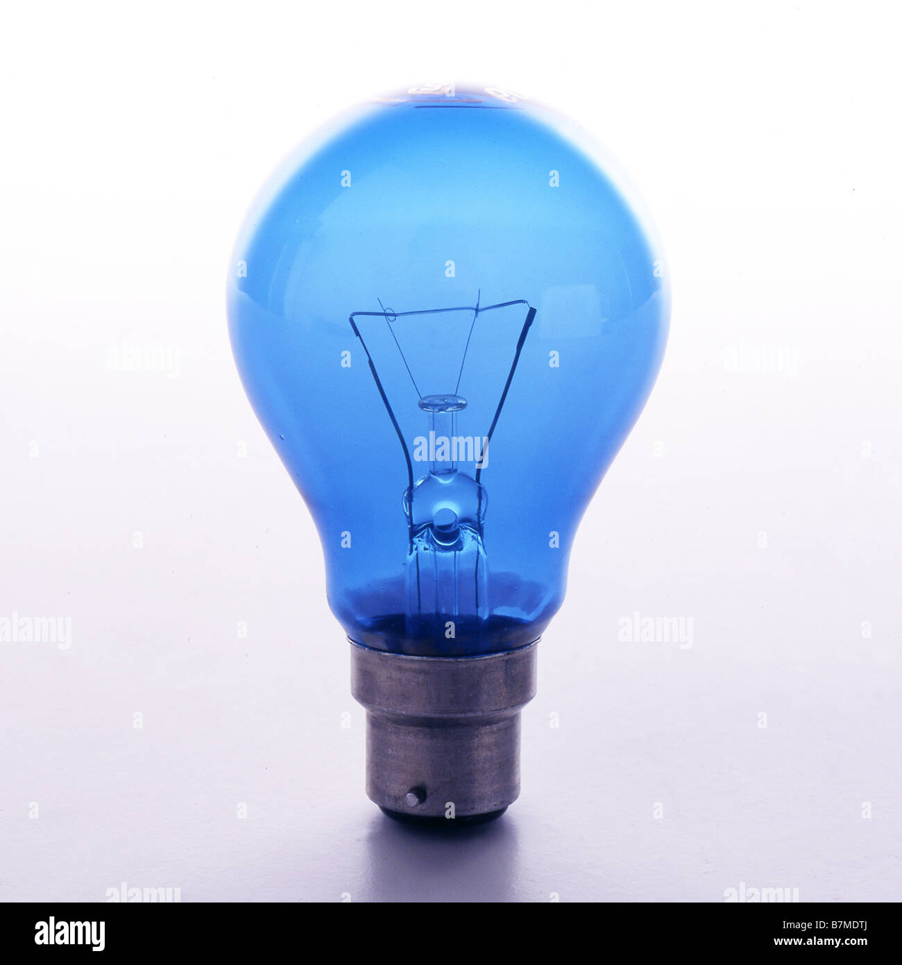 Tungsten lightbulb Stock Photo