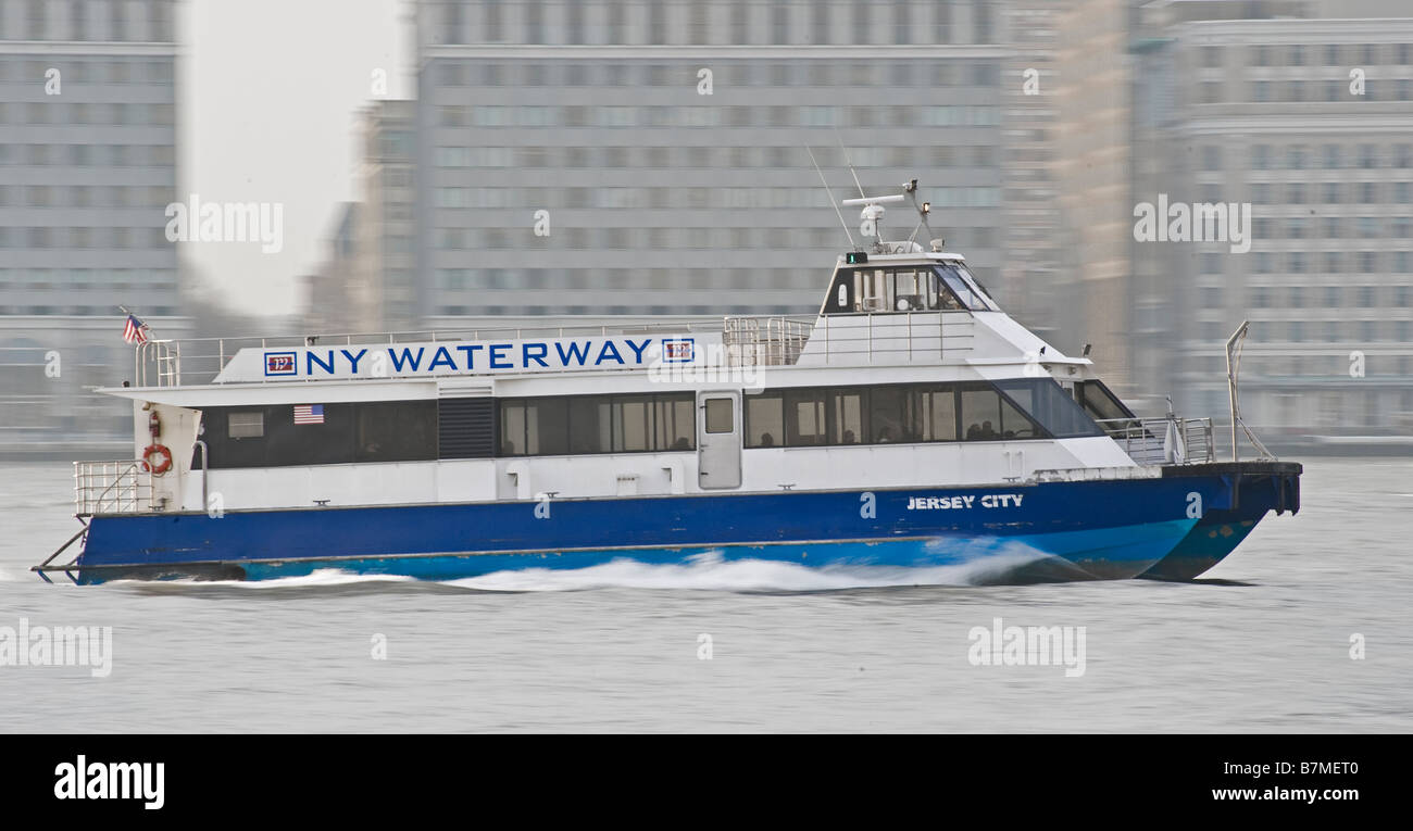 Water taxi NYC Stock Photo Alamy