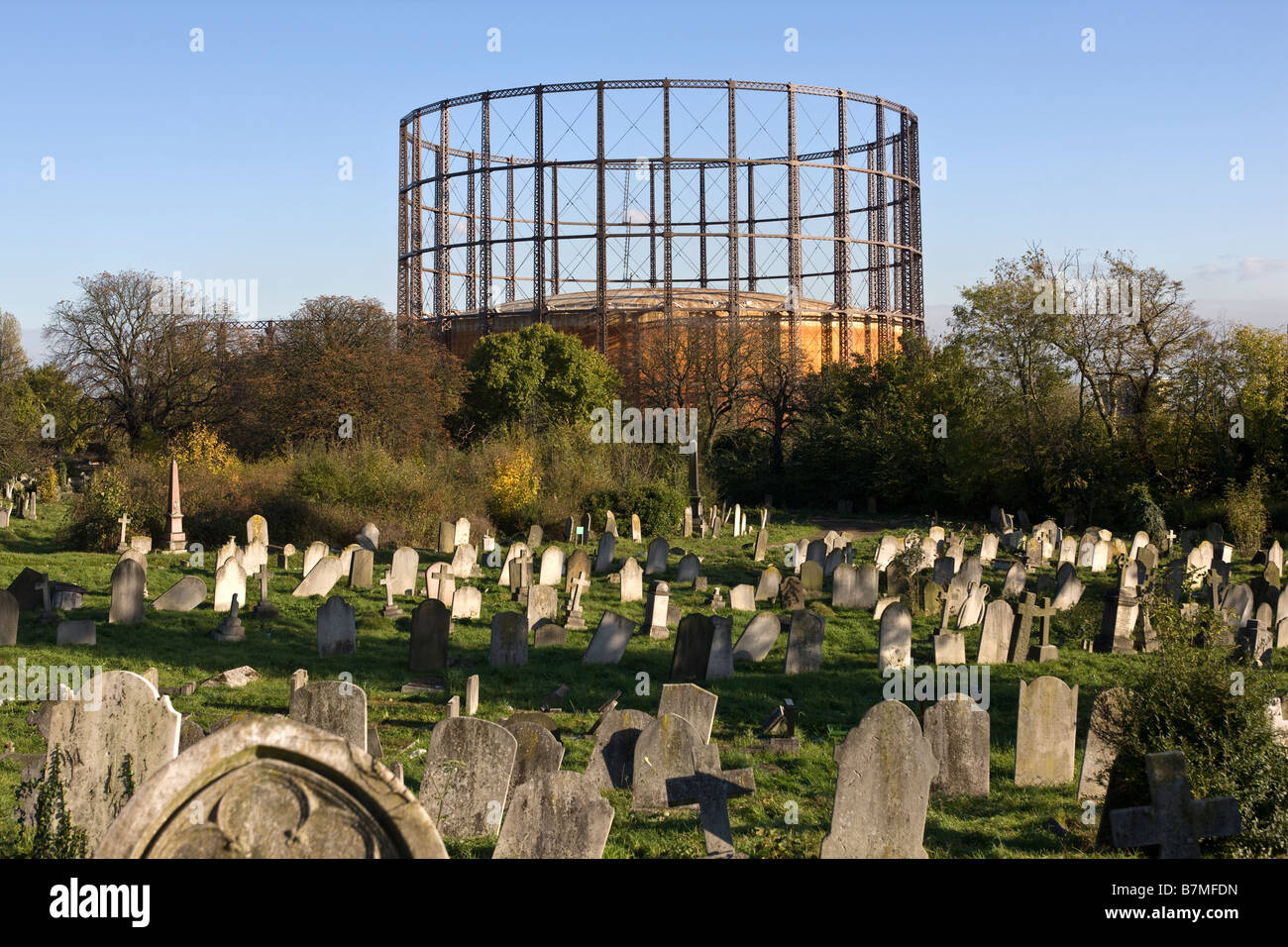 Kensal Green Cemetery London Stock Photo