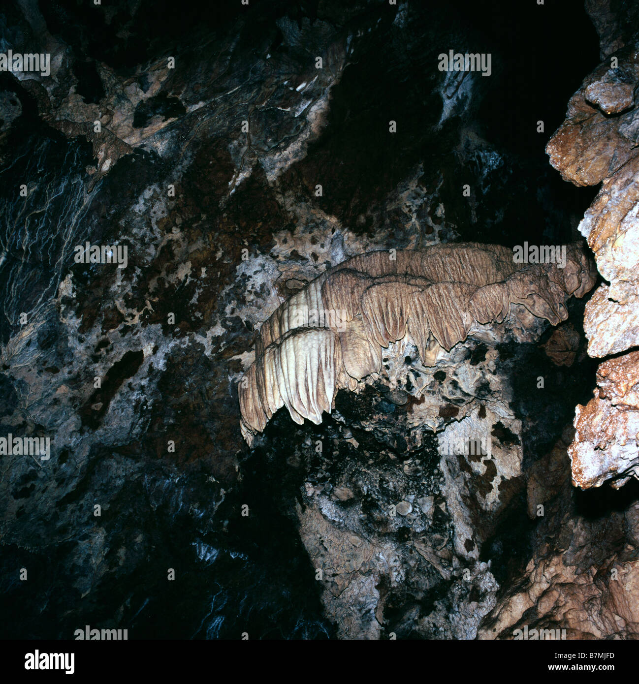 Crystal Formations inside the Riverbend Cave at Horne Lake Caves ...