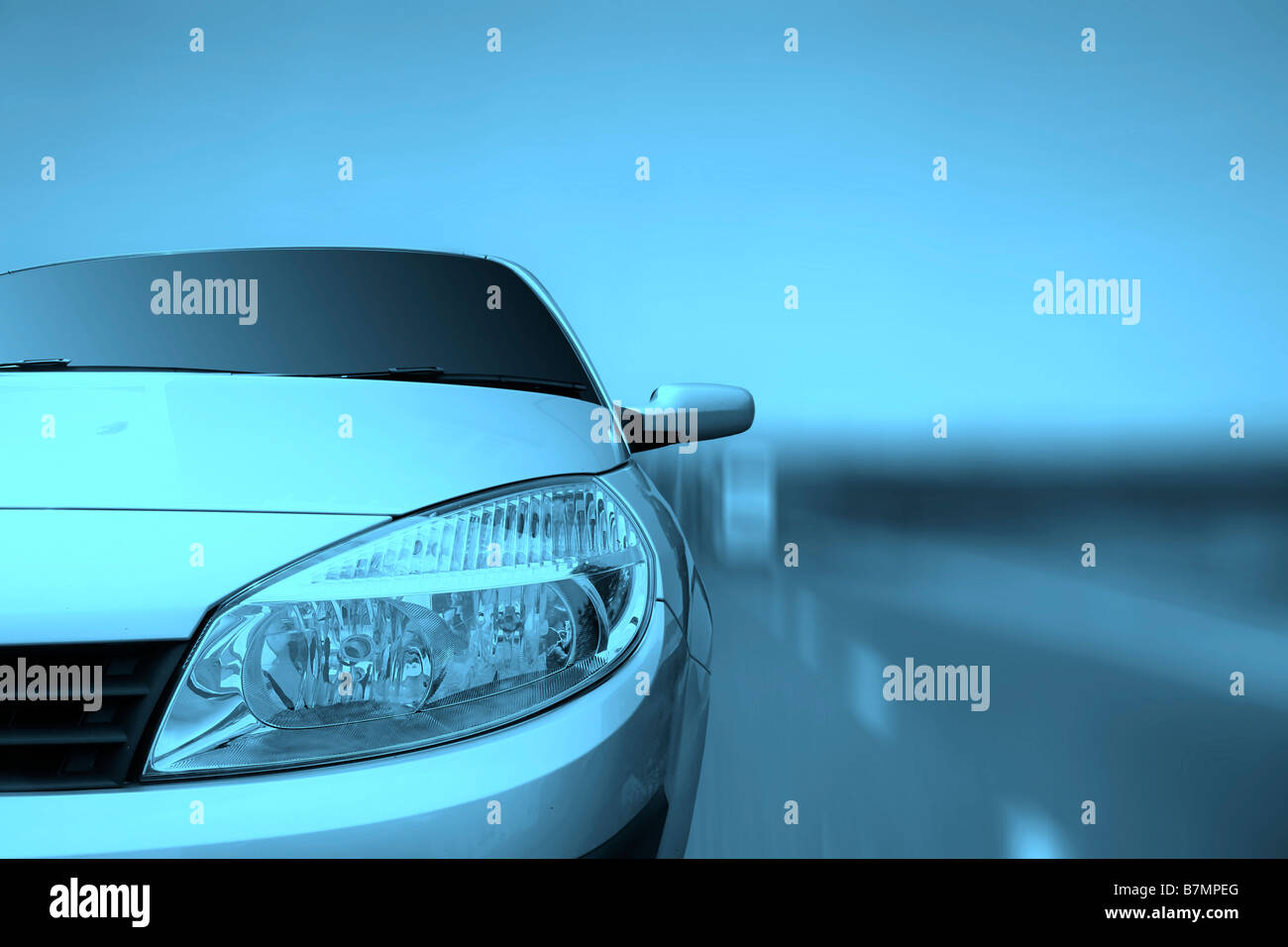 View from cars windshield movement hi-res stock photography and images ...