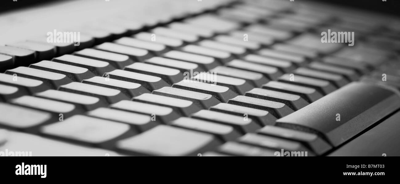 Close-up picture of a computer keyboard Stock Photo - Alamy