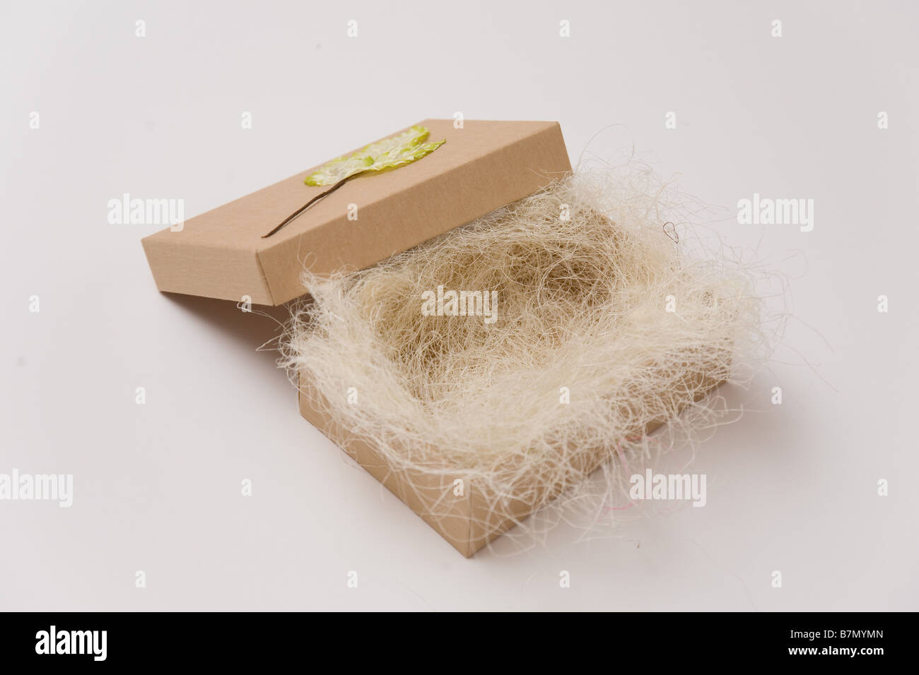 Empty Gift Box Stock Photo Alamy
