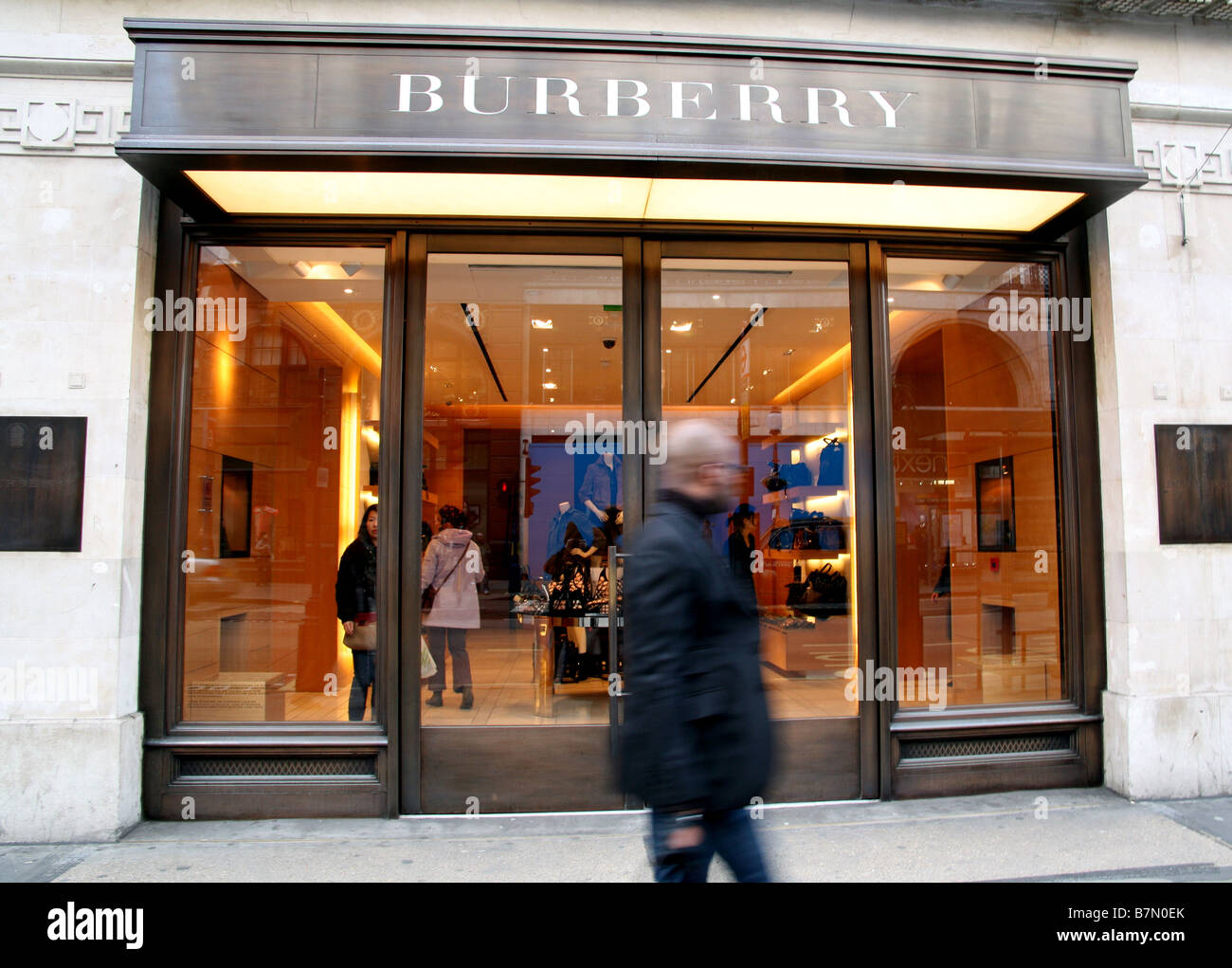 Burberry store in Regent Street, London Stock Photo - Alamy